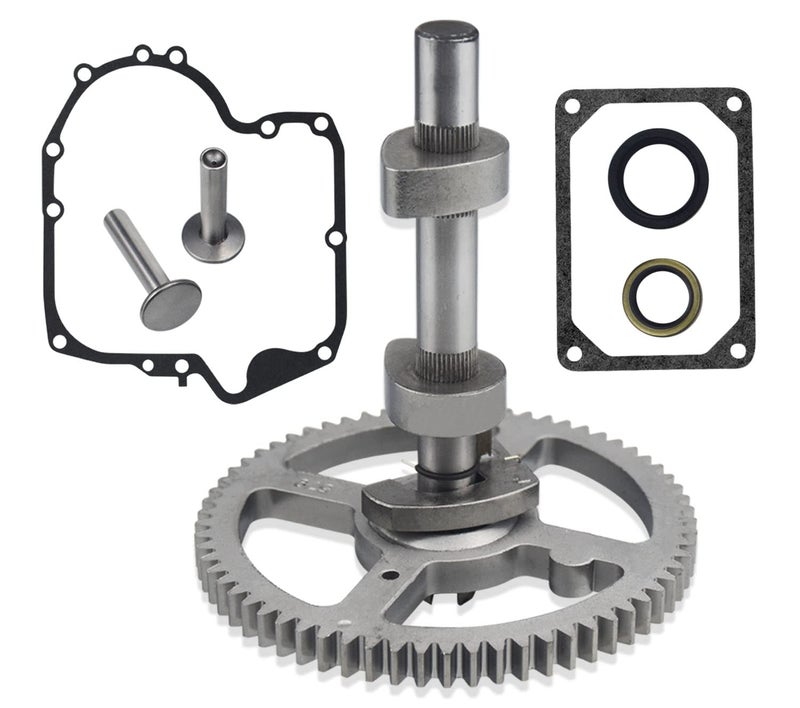 AMTHKNO 84005207 793880 Camshaft Replacement Kit - for BS 793583 792681 791942 795102 4 Cycle Small Engine Camshaft, with 795387 Oil Seal, 697110 272475S Gaskets, 690564 Valve Tappet - Image 1