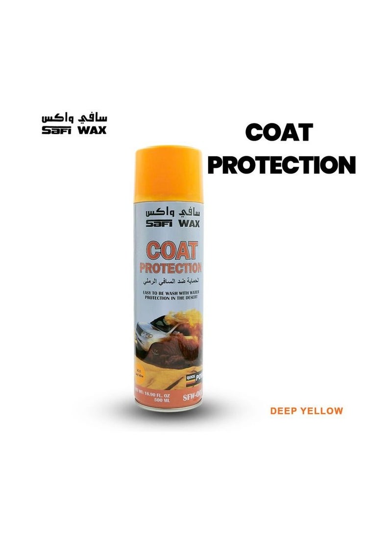Safi WAX SAFI WAX SFW002-31 - Car Coat Protection Paint Protection Spray 500ml Deep Yellow, Car Paint Protection in Desert Drive Or Long Drive Sandy Beige  - Image 1