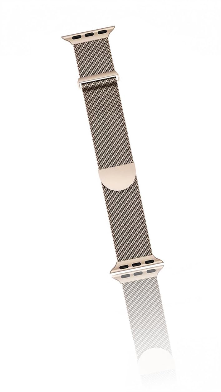Milanese Stylish Milanese Loop Strap for Apple Watch, Magnetic Stainless Steel Adjustable Band for iWatch - Image 1