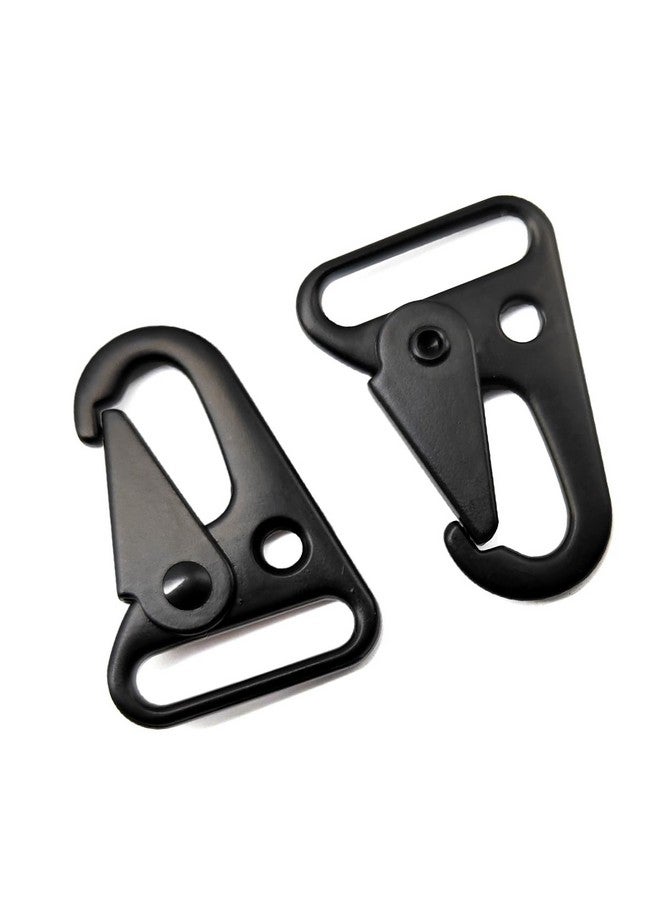 fujiyuan Fujiyuan 10PCS 0.75"/1"/1.25"/1.5" Enlarged HK Clips Heavy Duty Snap Hooks Sling Clips for Paracord Sling Outdoors Bag Backpack,Mini Carabiner Keychain (1"/25mm) - Image 4