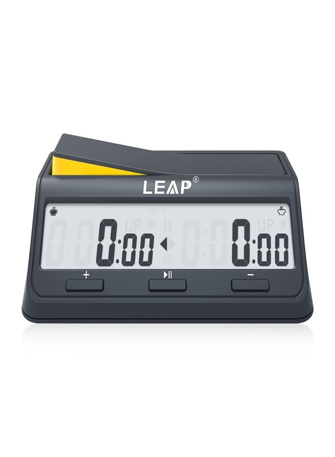 LEAP Chess Clock Digital Timer Advanced for Game and Chess Timer with Large Screen Bonus & Delay Count Down up Alarm - Image 2