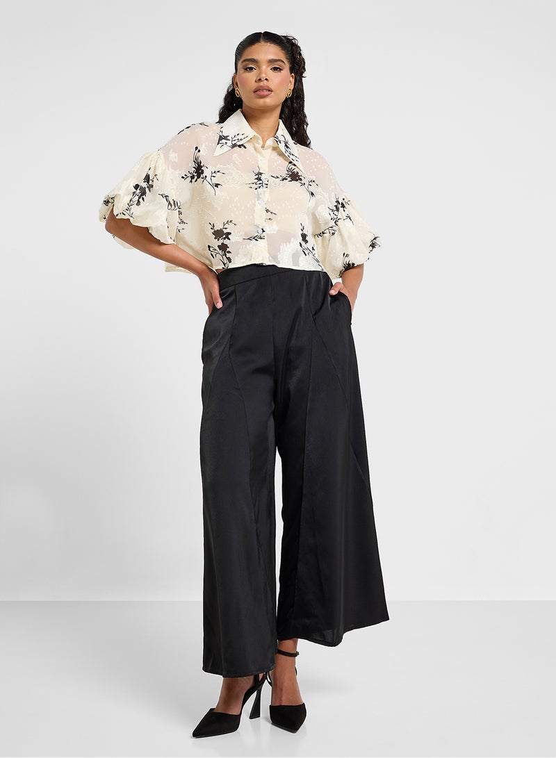 ايلا بنطلون واسع الساقين - Image 2