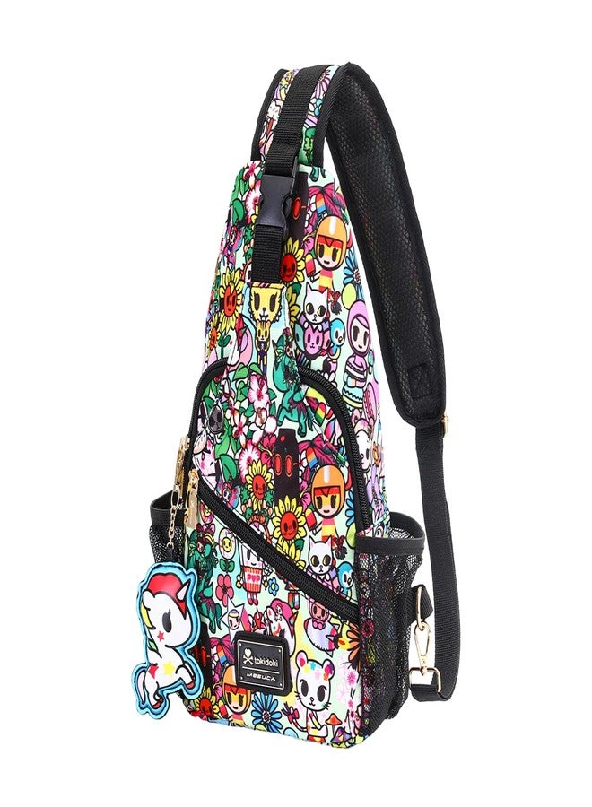 Tokidoki Small Sling Bag for Women, Crossbody backpack Chest Bags Sling Daypack Fanny Pack Outdoors Hiking Traveling - Image 1