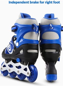 Gerenic Adjustable Inline Skates for Kids and Adults, Inline Skates with Illuminated Wheels for Outdoor and Indoor Play  - Image 2