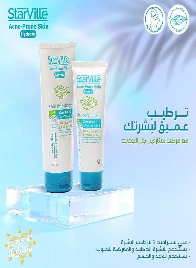 starville Acne Prone Skin Hydrating Gel 100 gm - Image 2