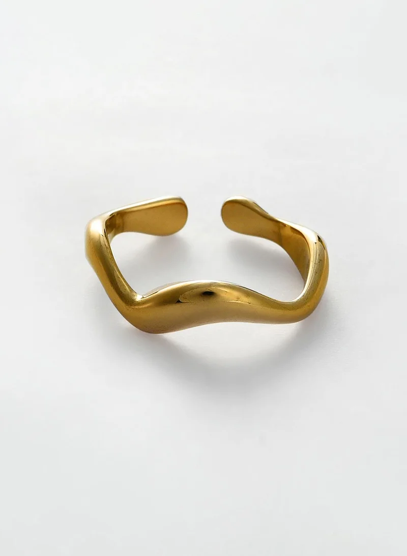 SOHI Contemporary Adjustable Artificial Finger Ring Jewellery