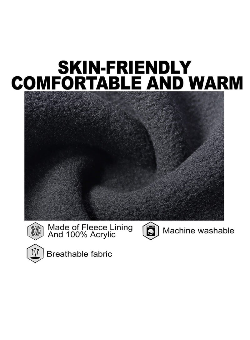 Generic Cycling Windproof Thermal Cap, Bike Thermal Hat, Cycling Helmet Liner, Running Windproof Beanie, for Cycling Motorcycle, Bike, Running (Black)  - Image 5