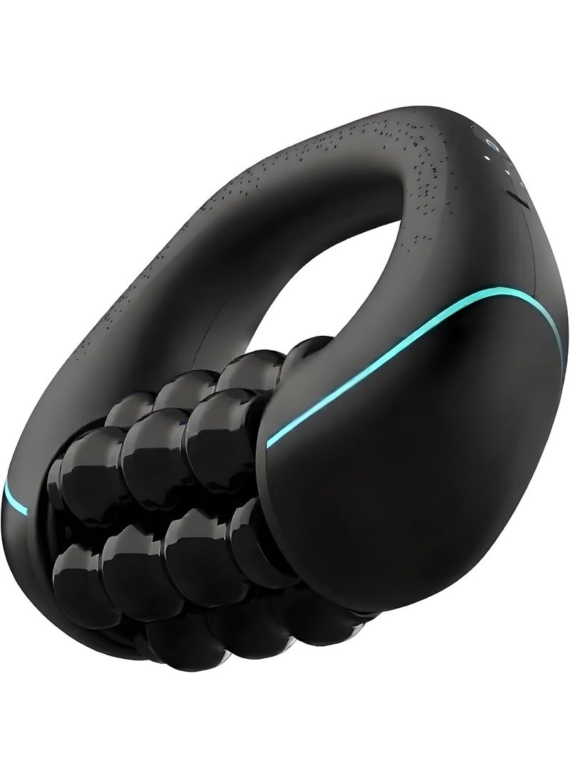 Electric Handheld Rolling Massager - Percussive Massager, Targeting Knots with Precision Deeply Relieve Muscle Soreness, Improve Blood Circulation, 3-Speed Spin for Back, Shoulders, Legs. - Image 1