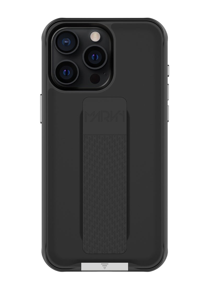 MARVN iPhone 15 Pro Case by Marvn Special Case – Black, Full Shockproof Protection, Slim Design, Retractable Kickstand, MagSafe Compatibility, Raised Camera & Screen Protection  - Image 4