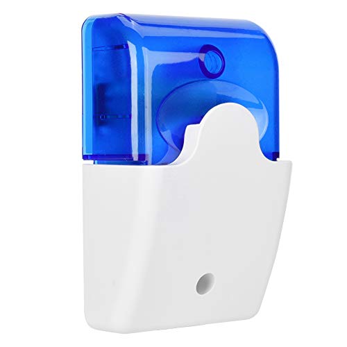 Tangxi 12V Wired Strobe Siren, 110dB Wired Indoor Audible and Aisual Siren Sound Alarm for Home Security Alarm System, Blue - Image 1