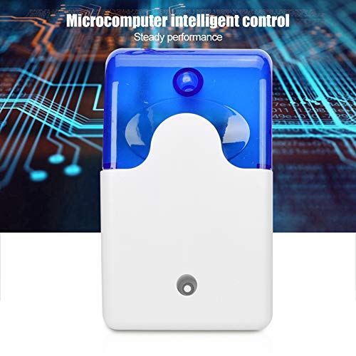 Tangxi 12V Wired Strobe Siren, 110dB Wired Indoor Audible and Aisual Siren Sound Alarm for Home Security Alarm System, Blue - Image 5