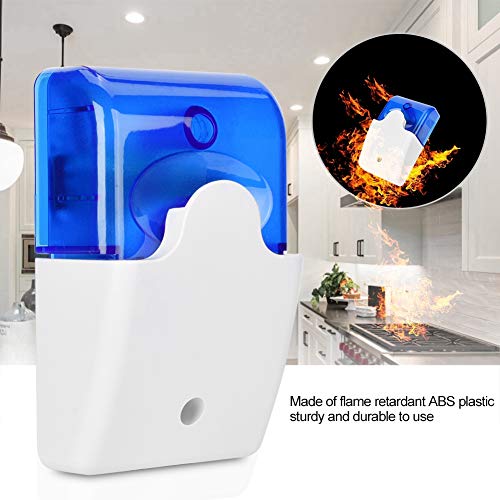 Tangxi 12V Wired Strobe Siren, 110dB Wired Indoor Audible and Aisual Siren Sound Alarm for Home Security Alarm System, Blue - Image 3