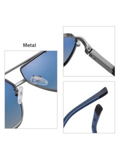 Polarized Sunglasses Outing Driving Sun Shading Sunglasses Versatile Two-tone Square Frame Men's Sunglasses (Blue Lens) - pzsku/Z81EDB3F5CE7FD1DE142BZ/45/_/1711336740/00664387-d5f6-44ef-b495-f5653bdb07bf