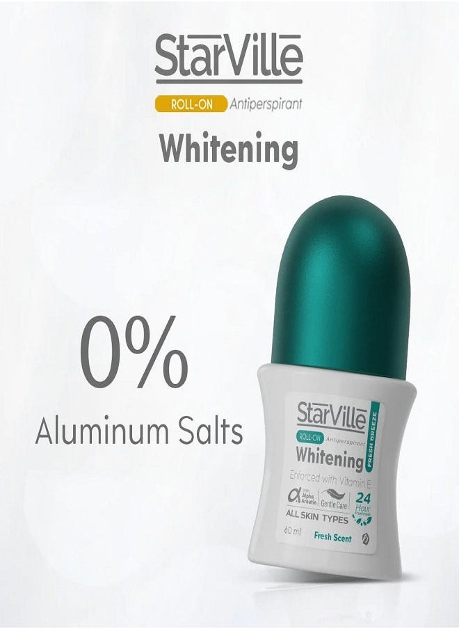 starville - Whitening Roll on Fresh Breeze 60ml - Image 1