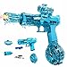 YoPoll Electric Water Guns for Adults Kids Automatic Squirt Gun with 26FT Range Super Blaster Soaker High Capacity Pistol for Swimming Pool Party Toy ColorBlast LED Electric Water Gun Blue - Image 2