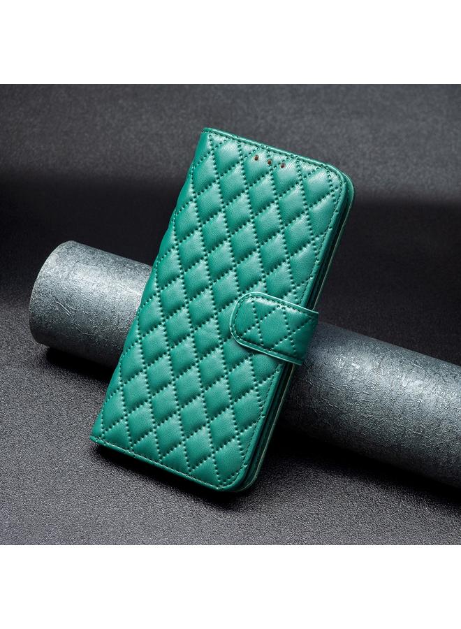 S-TOP Case For OPPO Reno12 F 5G Diamond Lattice Wallet Leather Flip Phone Case - Image 2