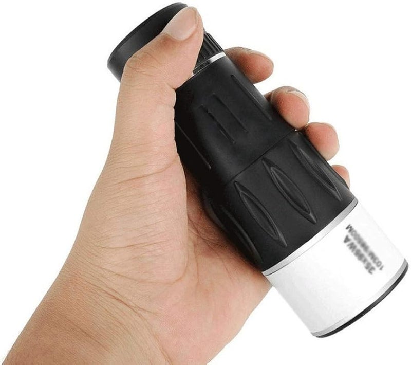 Black Single Hand Telescope Monocular for Daytime Camping Hiking Wildlife Watching - Image 4