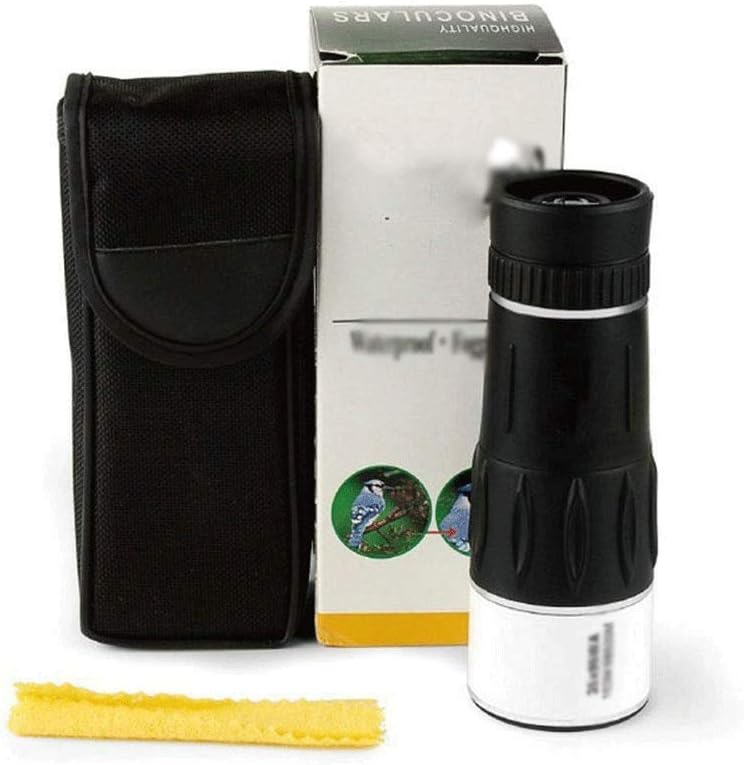 Black Single Hand Telescope Monocular for Daytime Camping Hiking Wildlife Watching - Image 5