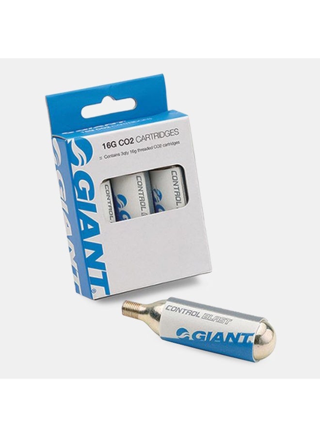 Giant Control Blast Co2 Threaded Cartridge (3 x 16G)