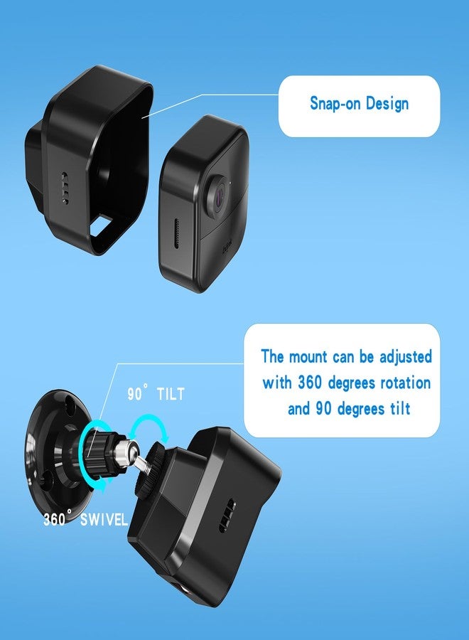 HOGEE All-New Blink Outdoor 4 (4th Gen) Camera Mount, Weatherproof Protective Housing and 360° Adjustable Mount with Sync Module 2 Outlet Mount - 3 Pack (Blink Camera are Not Included) - Image 5