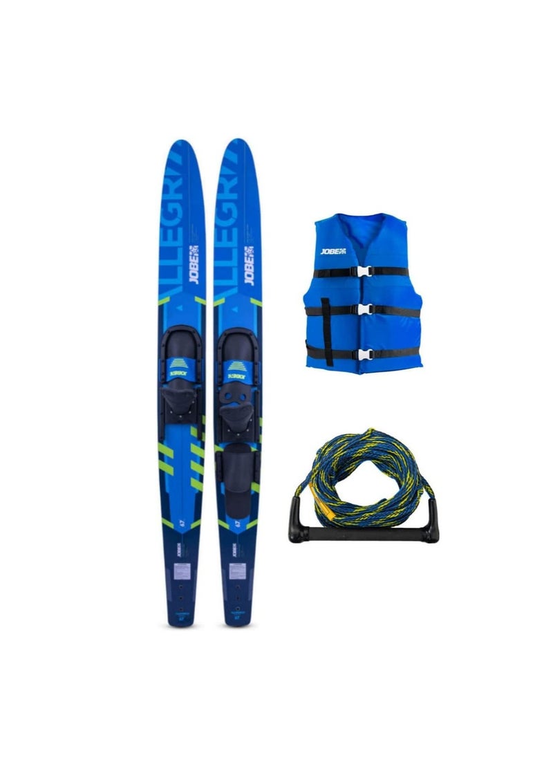 JOBE Allegre 67 Inches Skis Combo Package - Blue  - Image 1