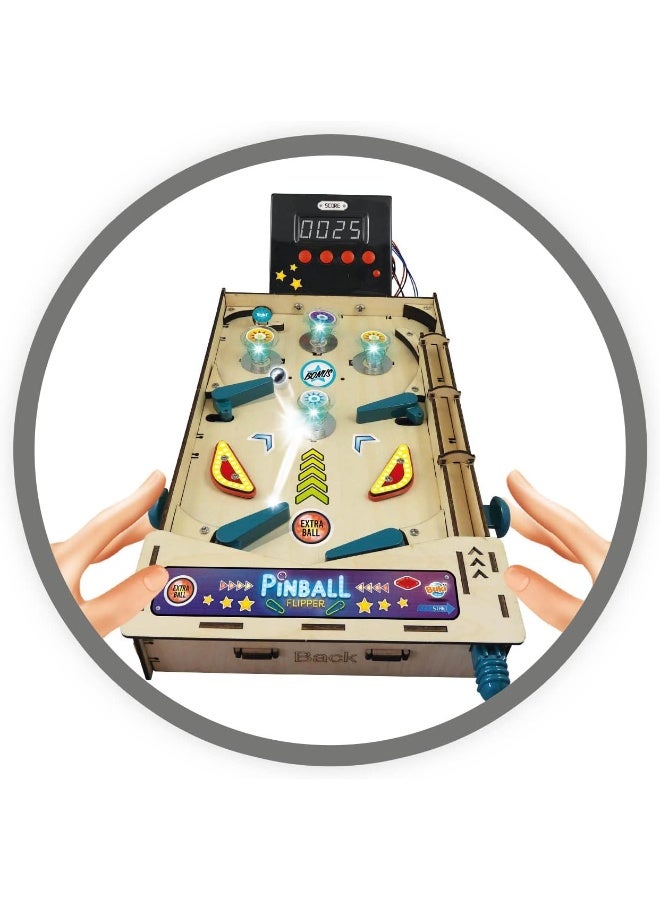 Buki France BUKI France DIY Pinball Flipper Game - Image 3