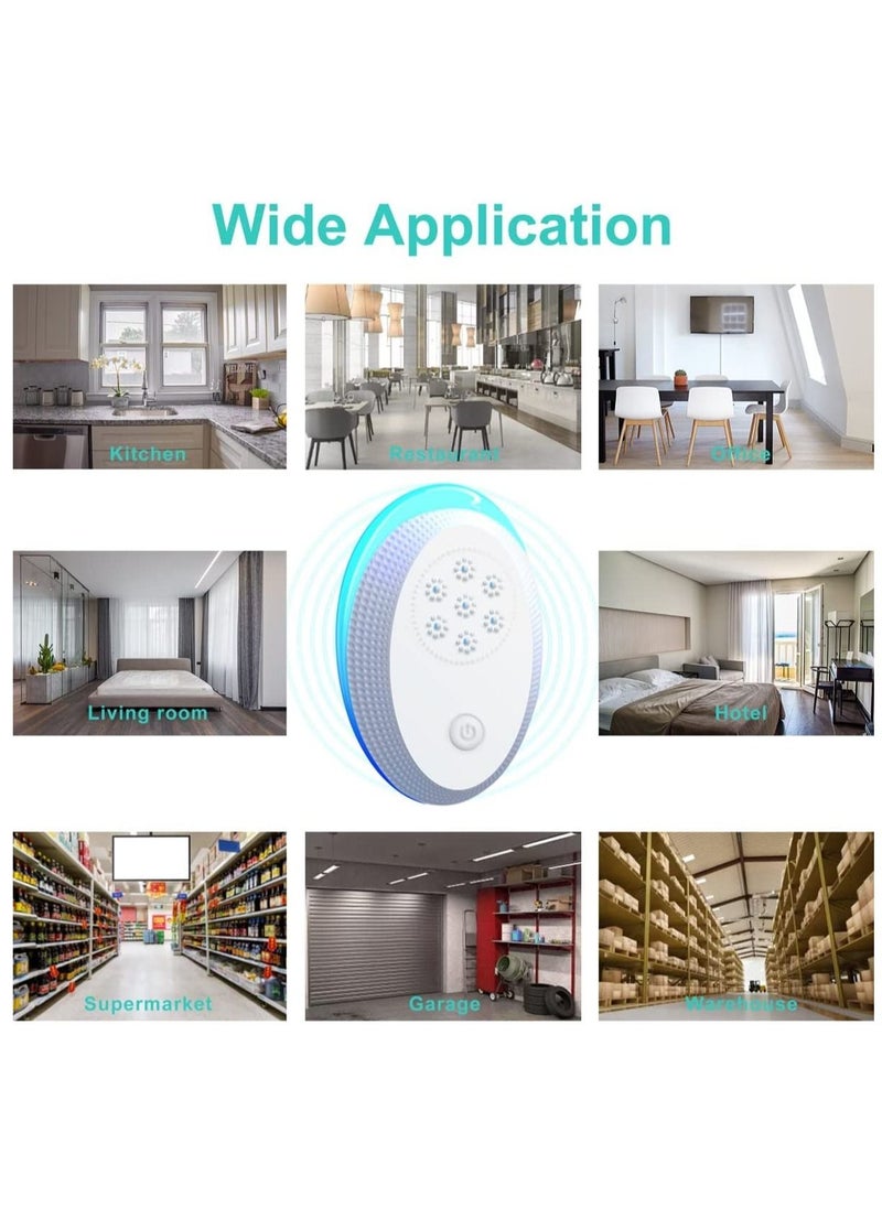 SYOSI - Ultrasonic Pest Repeller Electronic Insect Repellent Mouse Traps for Indoors Mosquito Spider Repellent Plugin Efficient Repelling Rat Spider Mosquitoes Mouse Cockroach Bed Bug Fleas 2 Packs - Image 1
