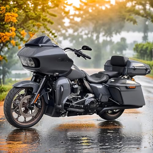 Drytuns Motorcycle Windshield for Harley Touring Road Glide FLTR 2015-2022 (Clear) - Image 2