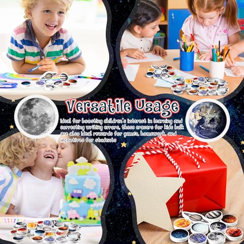 Eersida 50 Pcs Solar System Mini Eraser Novelty Space Erasers Small Rubbers Bulk for Home Office Party Favor Gift Filling Homework Reward Prizes Gifts 10 Styles - Image 5