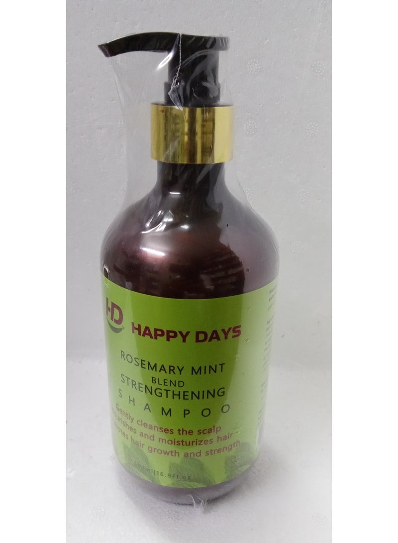 HAPPY DAYS Shampoo that strengthens the hair and soothes the scalp, 500 ml