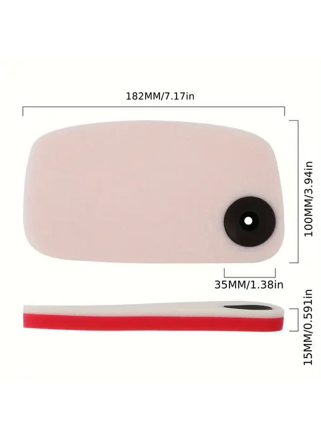 Red Air Filter Cleaner For Dirt Bike Model Years 2019 To 2025 - Image 2