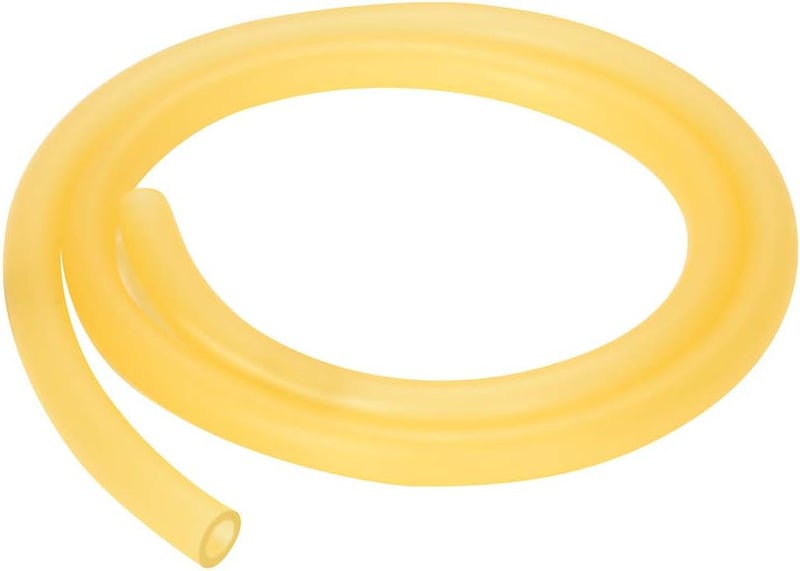 stonylab Rubber Tubing, Pure Latex Amber Tubing Natural Rubber Tube 7/16 inch (12 mm) OD 5/16 inch (8 mm) ID Highly Elastic and Strong, 1 Meter - Image 1