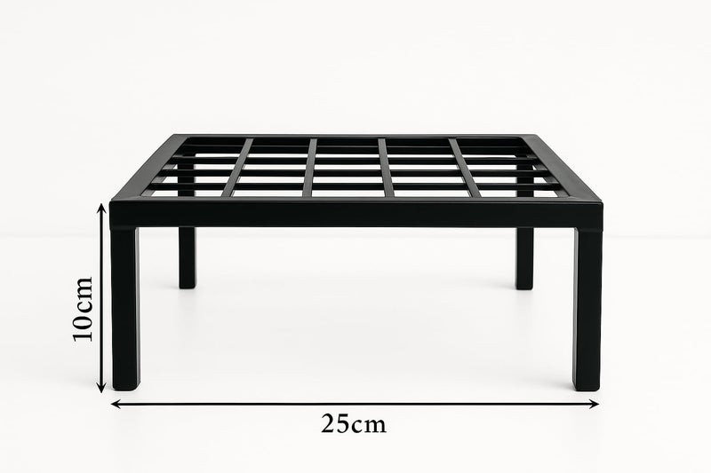 Niyara || Metal Planter Stand || Plant Stand for Pots|| Outdoor Plant Stand (Square Grid stand set of 4) - Image 5