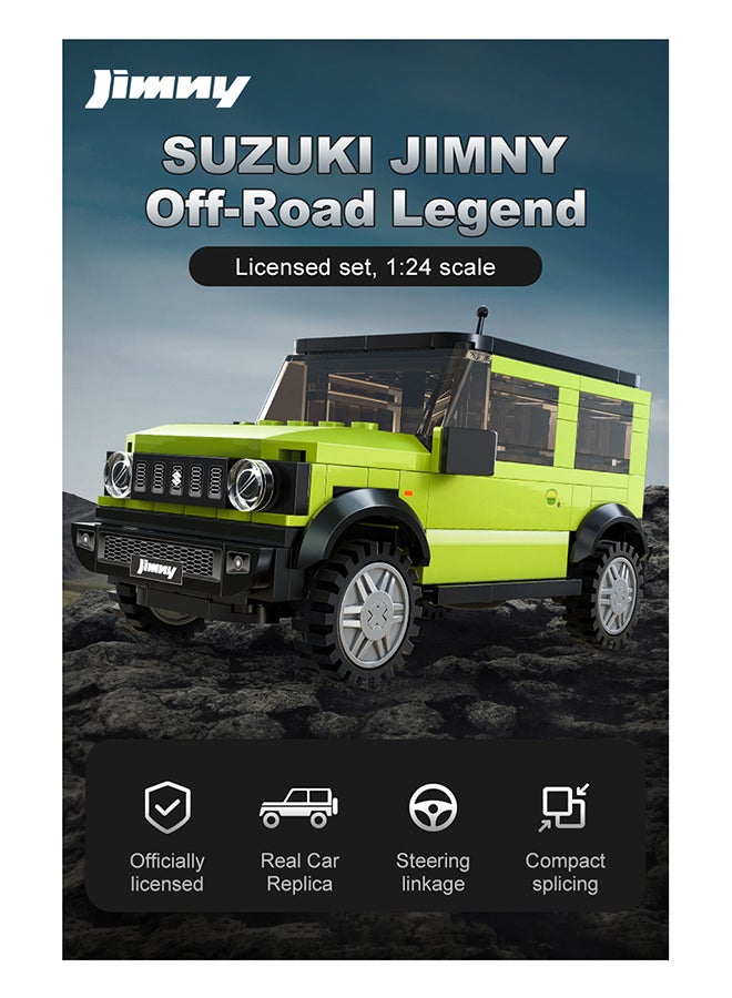 CaDA Car Toy Building Blocks Suzuki Jimny  (licensed) C55023W - Image 4