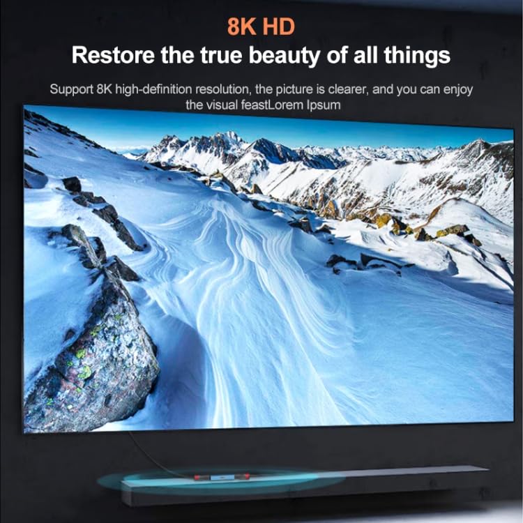 COOLCOLD HDMI Extender Repeater, 8k 60Hz Full HD Signal Amplifier High Speed Transmission 3D Video Format Support Female to Female Adapter, for Laptop, Desktop, Monitor, Projector (8K HDMI Repeater) - Image 5