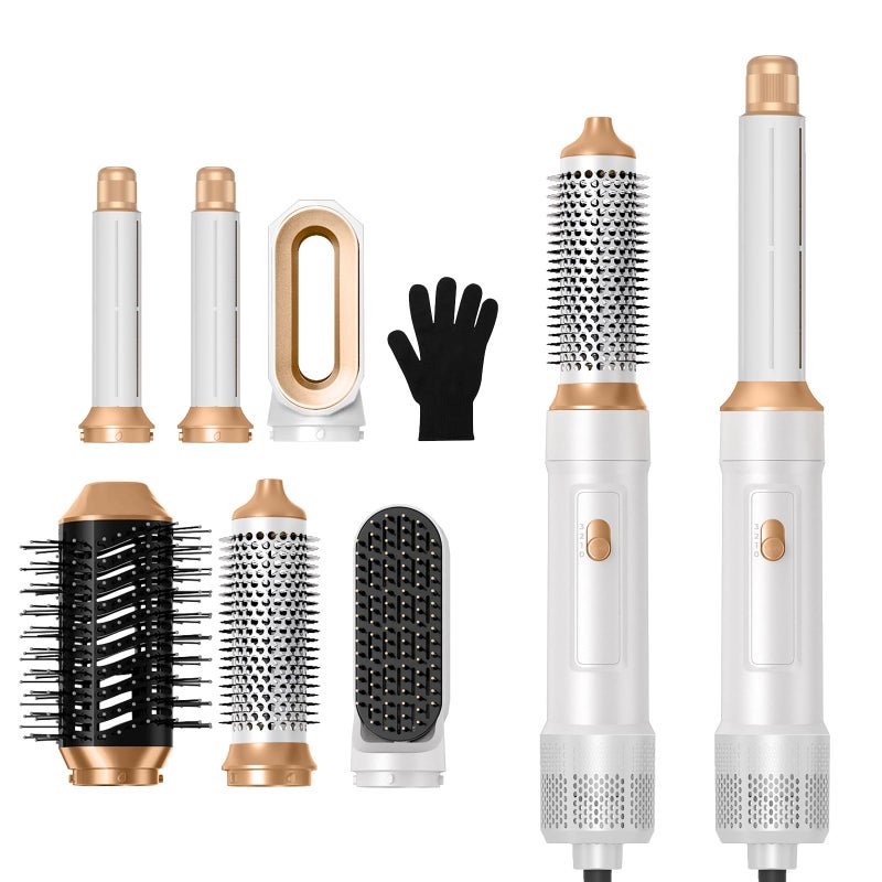 OKWRAP 6 in ONE Blow Dryer Brush,Air Curling Iron - Image 1