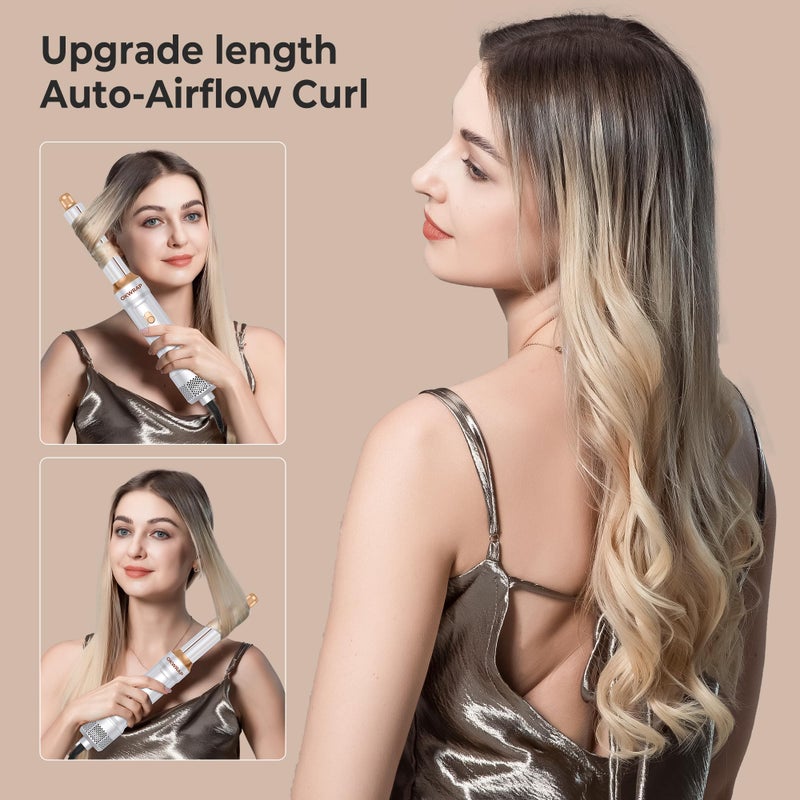 OKWRAP 6 in ONE Blow Dryer Brush,Air Curling Iron - Image 4