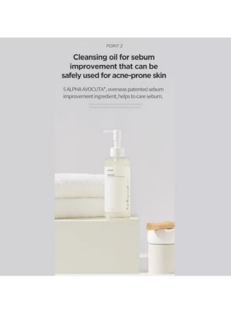 Heartleaf Pore Control Cleansing Oil Korean Facial Cleanser, Daily Makeup Blackheads Removal 6.76 fl oz (200ml)  - Image 2