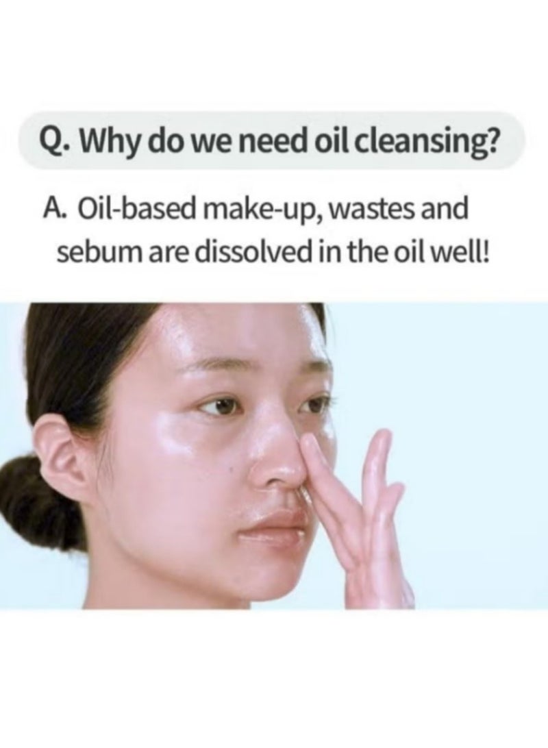 Heartleaf Pore Control Cleansing Oil Korean Facial Cleanser, Daily Makeup Blackheads Removal 6.76 fl oz (200ml)  - Image 3