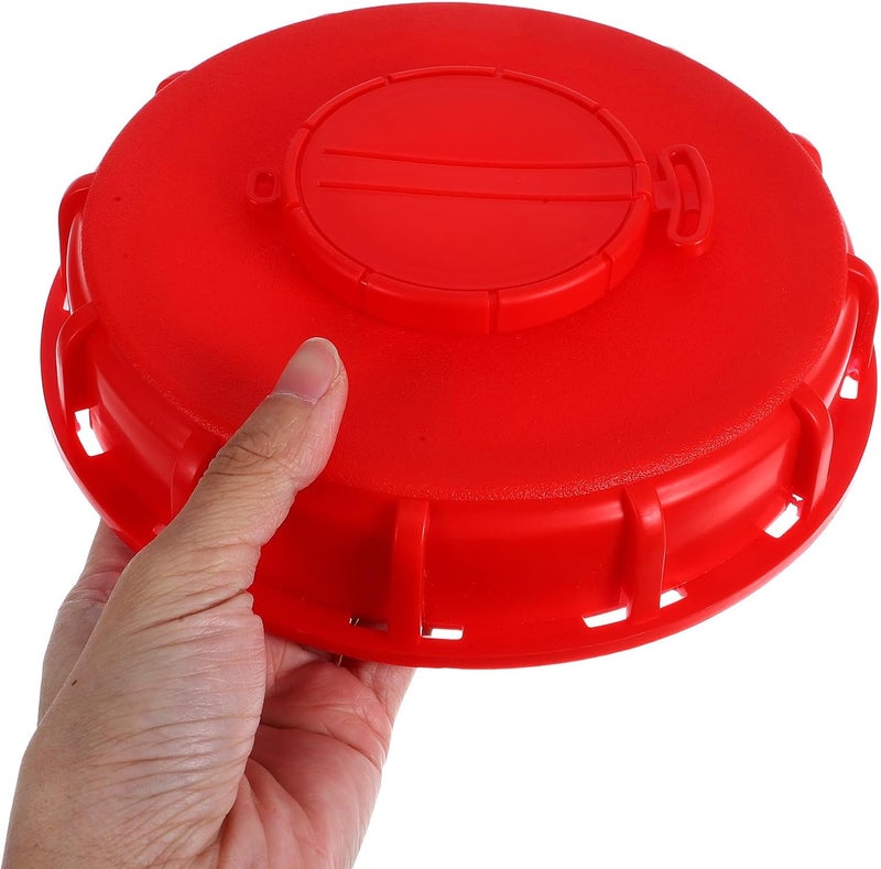 Affordable fast purchase options Kichvoe Ibc Tank Cover with Vent 16.2cm Diameter Red, Chemical and Food Grade Plastic Tote Tank Lid, Water Storage Cap for 1000l Ibc Drum Industrial Use All-item unified delivery Temp fluctuation resistant crafted quality All storage type compatible Elegant practical design Easy hand assemble compatible Economical varied design options Climate adapted upgraded quality Low wear optimized build Trendy flexible practical build Stable domestic stock Wide usage compatibility Changing environment compatible Rack friendly Elegant upgraded practical design Global standard processed material All-round well-engineered practical build Global flexible assemble picks Experience optimized build All environment compatible Multi usage Practical build Fade proof Flexible use switching Suburban residential ship - Image 3
