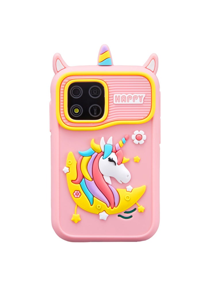 Generic Z10 X Type 2.8 Inch Touch Screen Kids Toy Phone Camera Dual Lens Video Recorder with Flash - Pink - Image 3