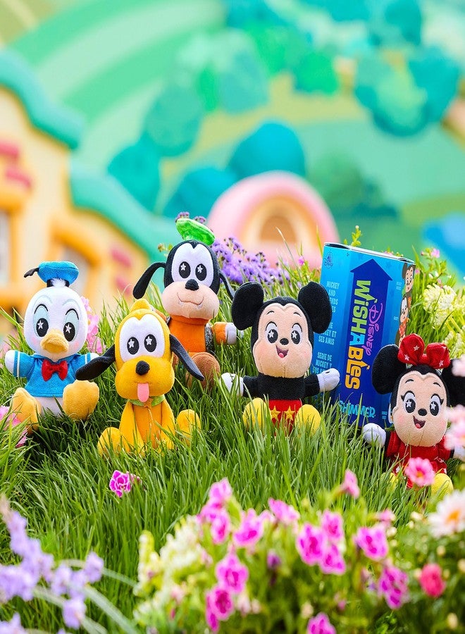 Disney Store Official Mickey Mouse & Friends Wishables Shimmer Series - Disney Blind Box Plush - 5 Inch Mystery Toys with Detailed Micro Plush Sculpting, Embroidered Stars and Shimmering Outfits - Image 2