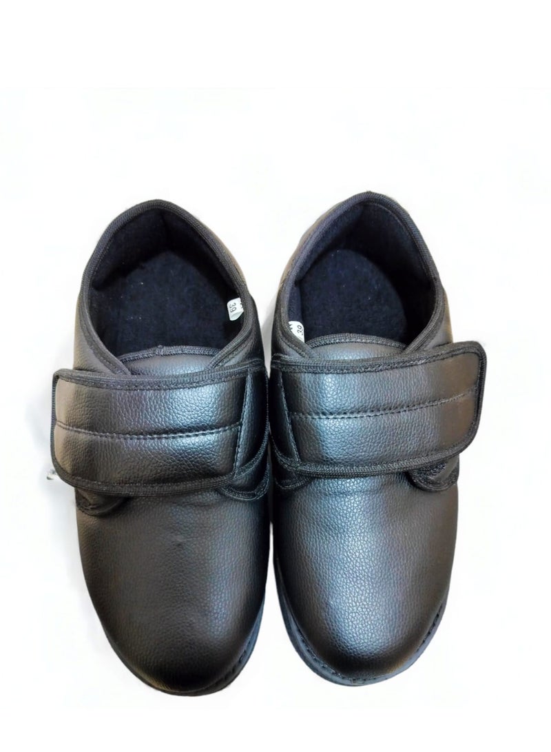 HT Medical diabetes shoes for patients with diabetes and swollen feet - medical shoes for diabetics, for adults of both sexes, size 42, black - Image 5