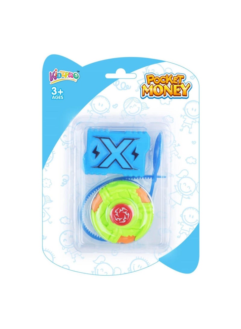 Kidzpro Pocket Money Spinning Top Multicolour