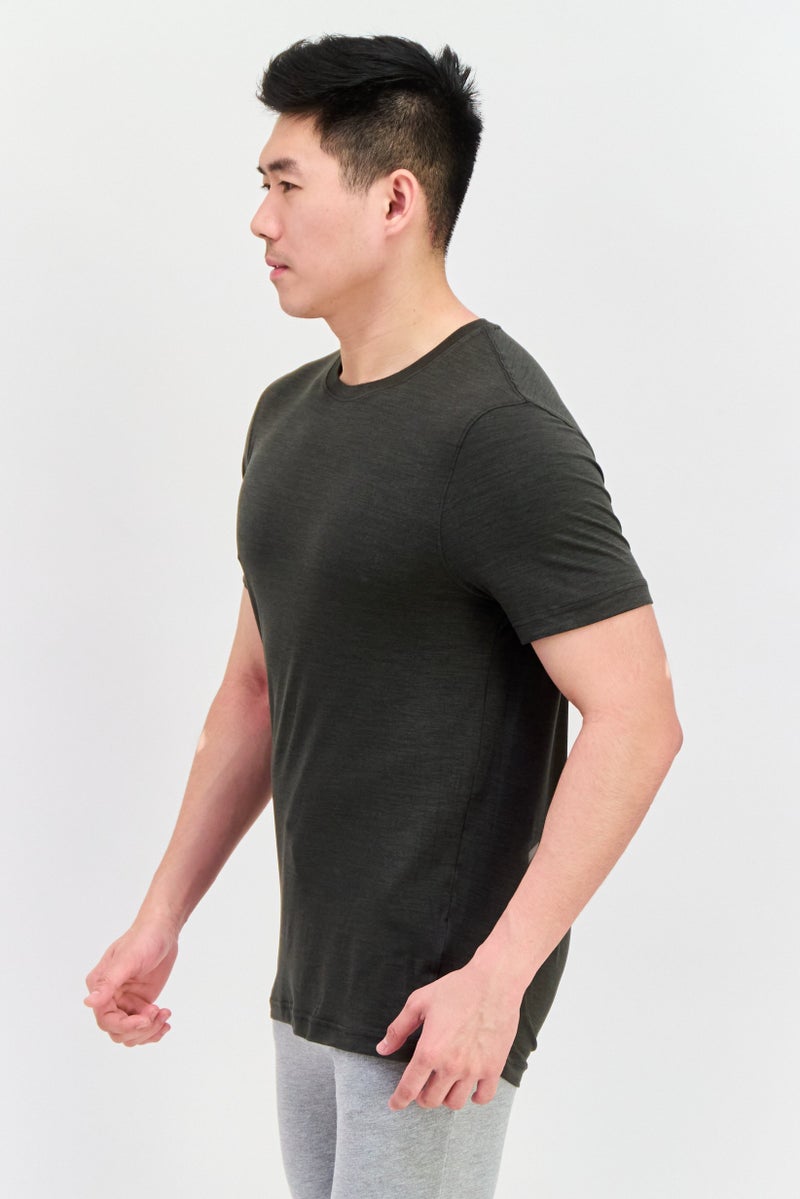 Legend Men 2 Piece Sportswear Fit Short Sleeves Training T-shirts, Blue - Image 2