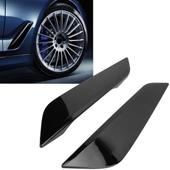 Cryfokt , Protective Front Side Air Duct Trim Scratch Proof Left Right 1 Pair for 5 Series G30 G31 - Image 3