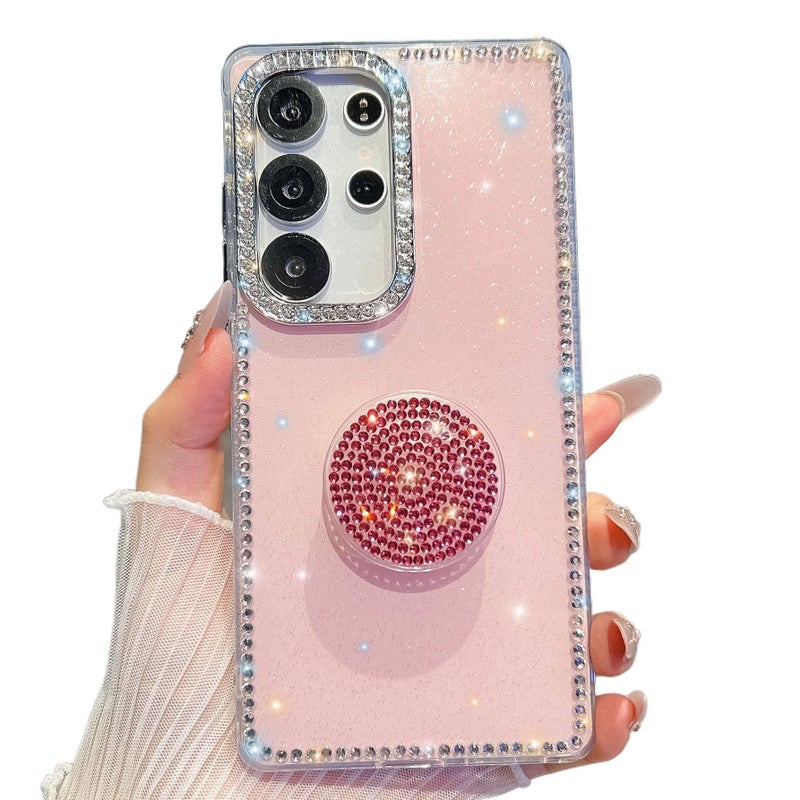 Protective Case | Clear | Acrylic Diamond Sparkle | Cover for Samsung S25 Ultra / Samsung S25 - Image 5