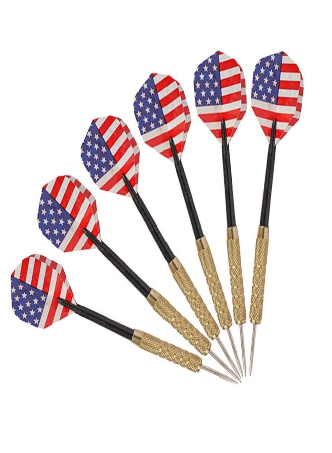 MOVEX Morex Air Steel Darts with Steel Tip for Adults - Professional Darts for Dart Board | Steel Pointed Darts for Professional Play | Pack of 6 - Image 1