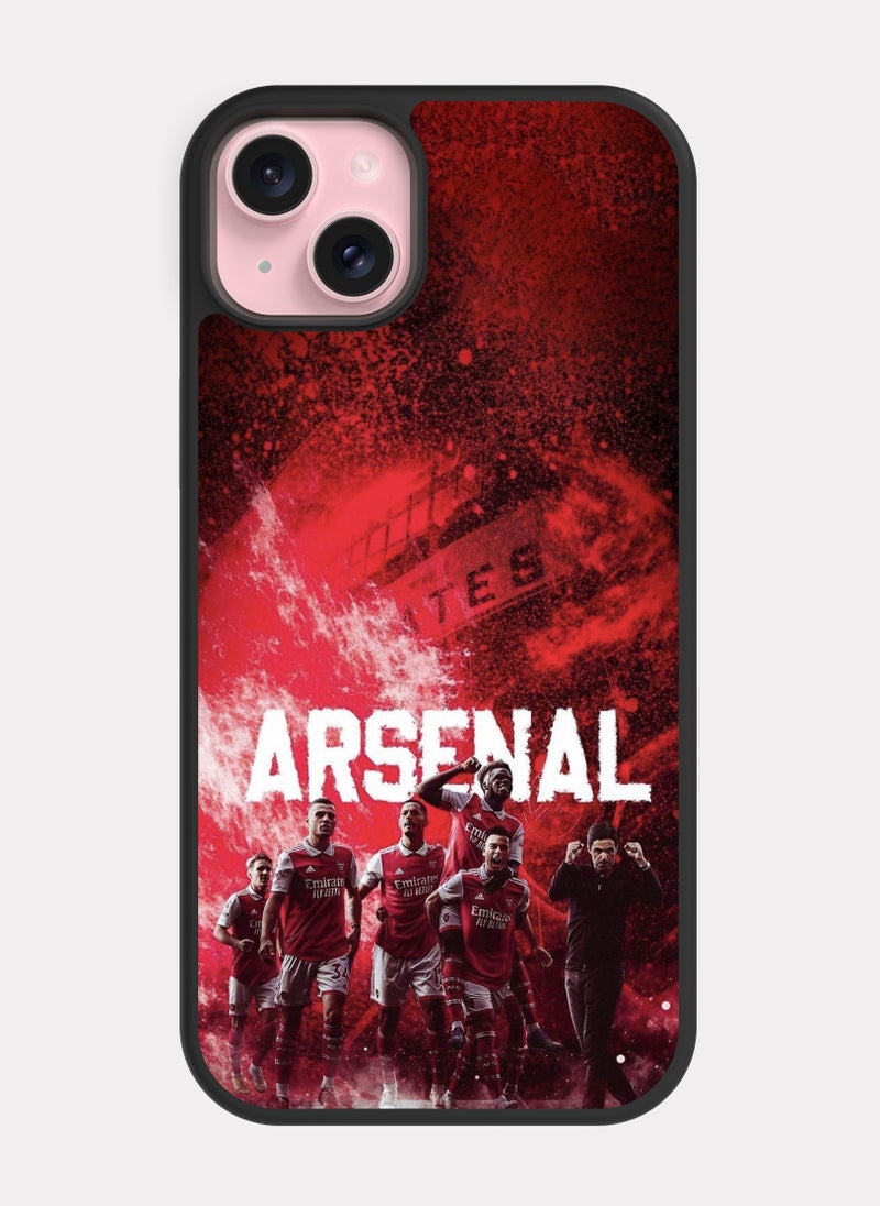 PXLAAT iPhone 15 Plus case cover Arsenal FC - Image 1