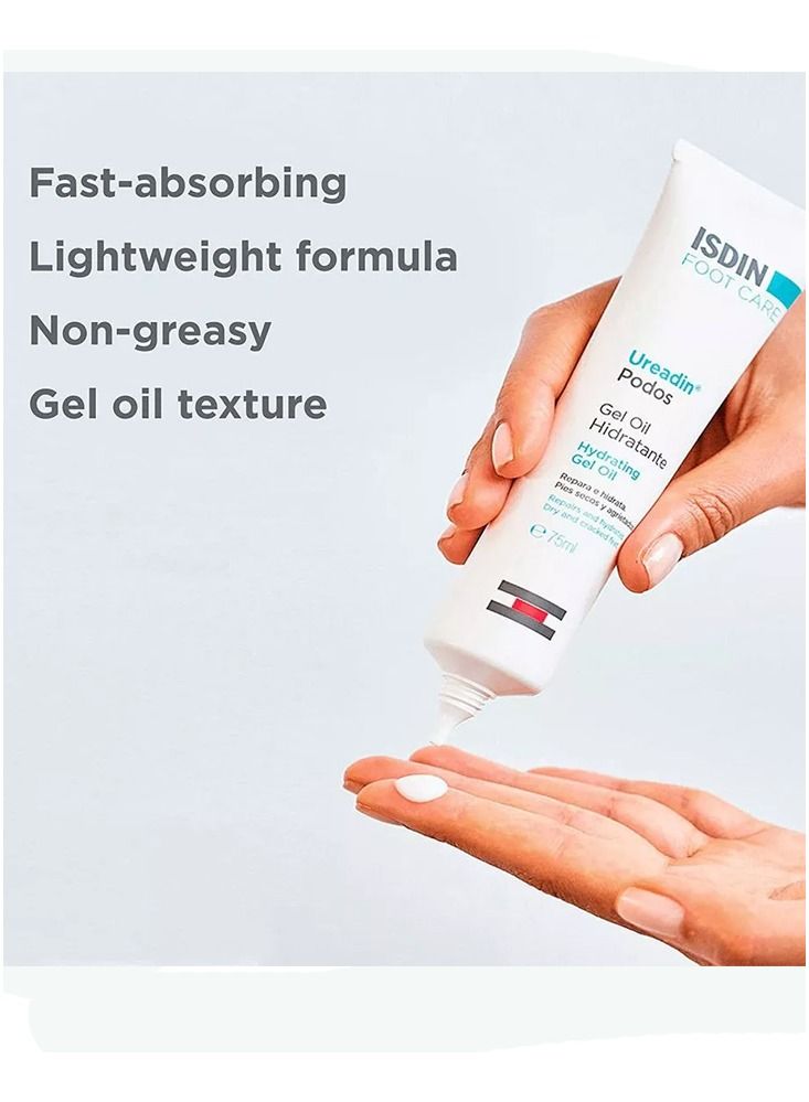 ISDIN Ureadin Foot Hydrating Gel Oil 75ml - Image 2